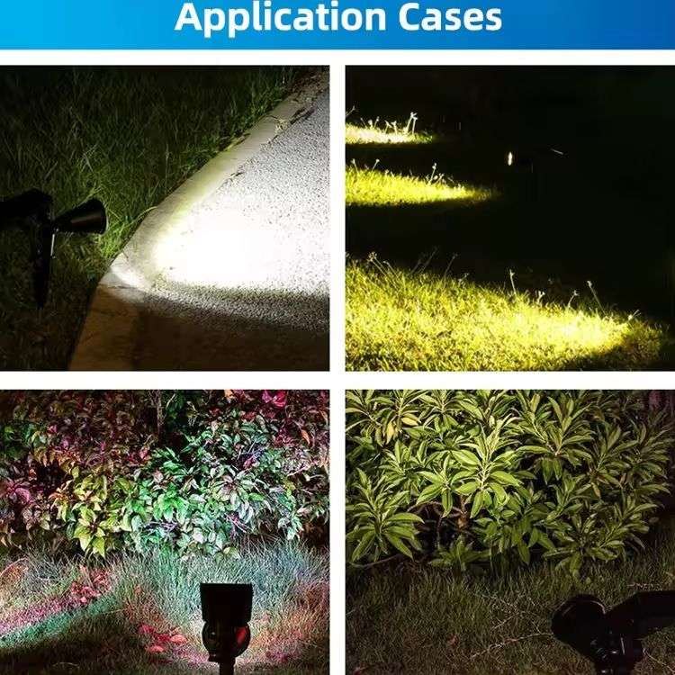 Waterproof Solar Powered Outdoor Garden Spotlight