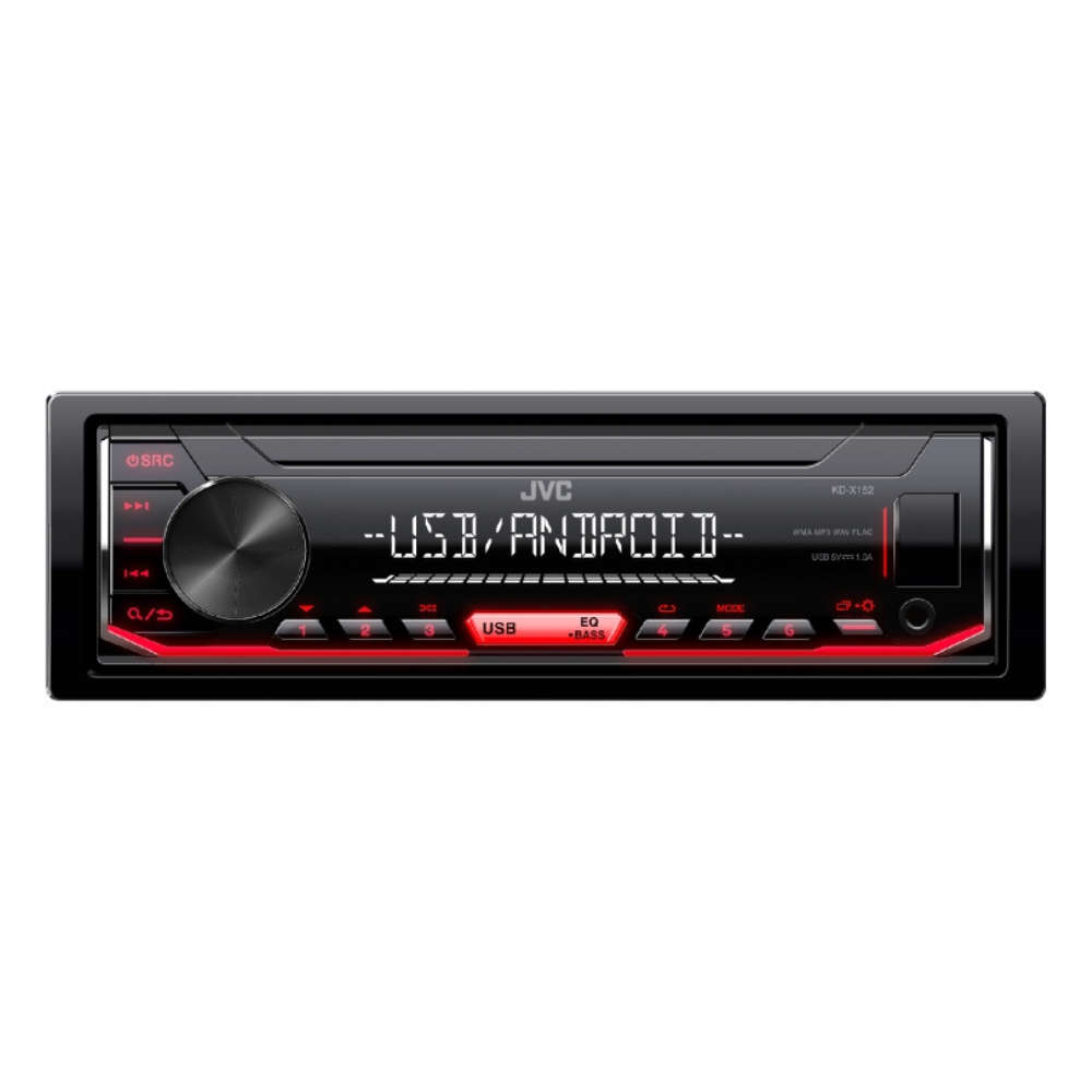 JVC KD-X152M Digital Media Receiver with Front USB/AUX Input