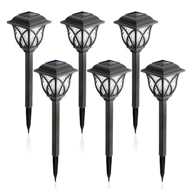 6 Pack Solar Garden lights