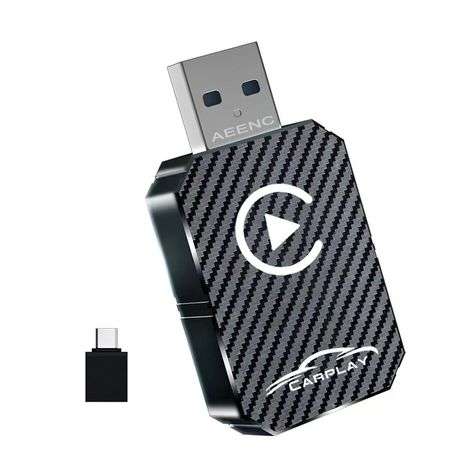 Wireless CarPlay and Android Auto Adapter for Compatible Vehicles - AEENC