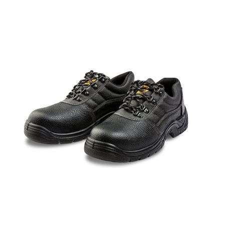 Dromex Boxer Leather Safety Shoe - Black - SA 3 - Dromex Boxer Leather Safety Shoe - Black - SA 3