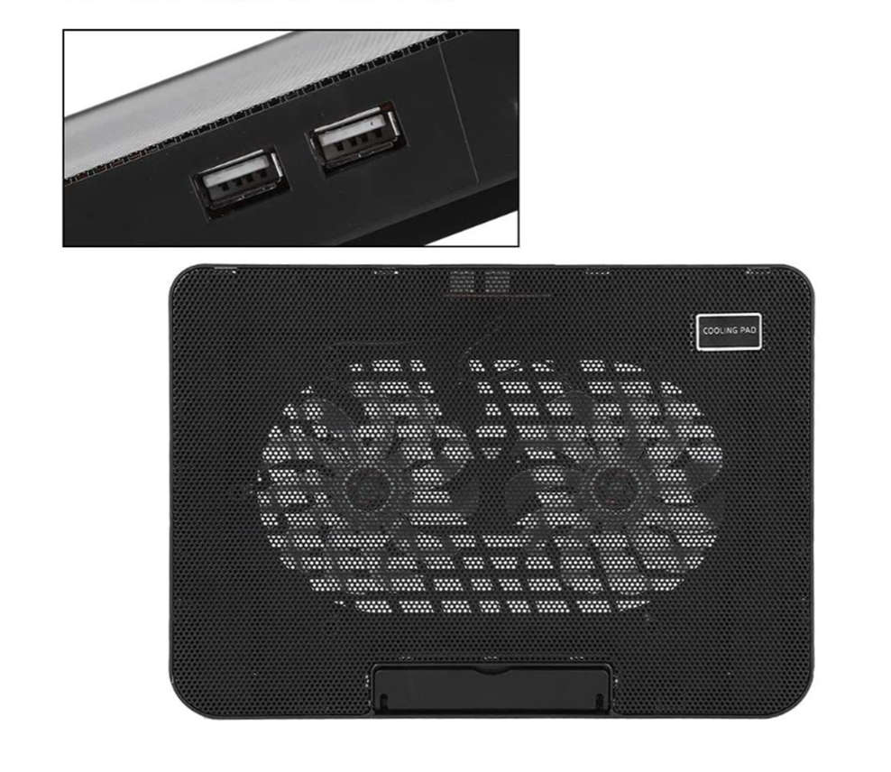 N99 Laptop cooling pad Dual fan laptop cooling pad
