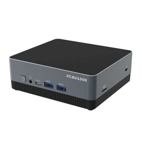 PCBuilder - Cube-N100 8GB DDR4 512GB Windows 11 Home Mini PC - PCBuilder - Cube-N100 8GB DDR4 512...