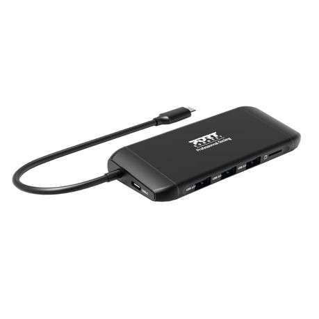 Port - USB Type-C 4 x USB3.1|1 x Aux|Micro+SD Card Reader|1 x RJ45|1 x HDMI|1 x VGA|1 x Type-C PD...