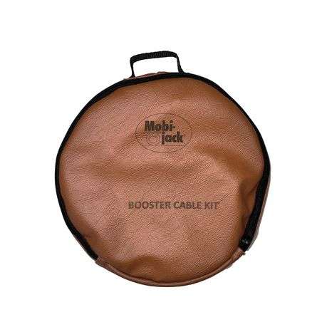 Mobi - Jack - Booster Cable 200amp 2.5m Leather - Mobi - Jack - Booster Cable 200amp 2.5m Leather