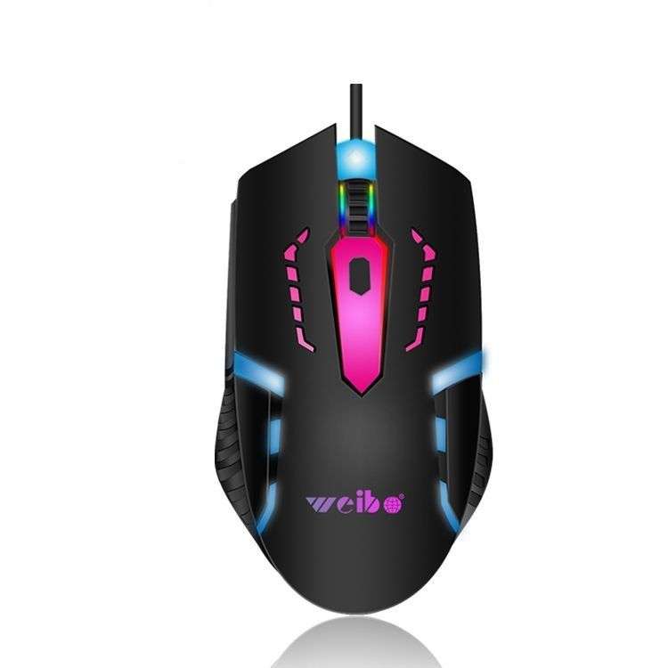 M-39 Weibo wired Glowing Mouse with next Generation sensors