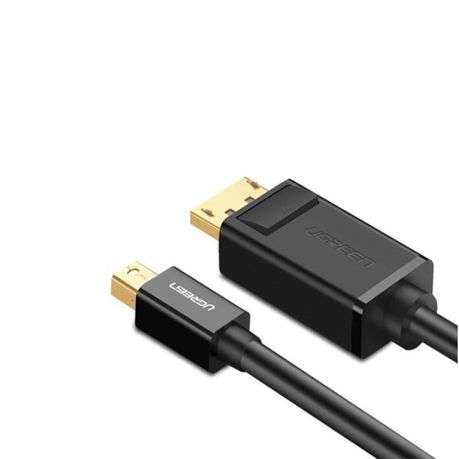 Ugreen - Mini DisplayPort to DisplayPort Cable 1.5m -Black - Ugreen - Mini DisplayPort to Display...
