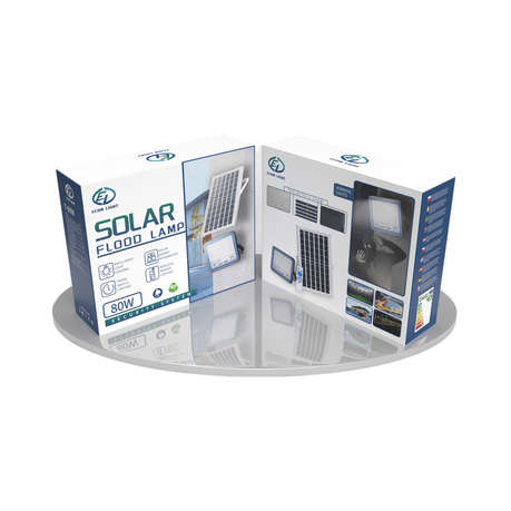 Ecomlight IP67 Solar Flood Spot Light Strobe 100W - 4 PACK