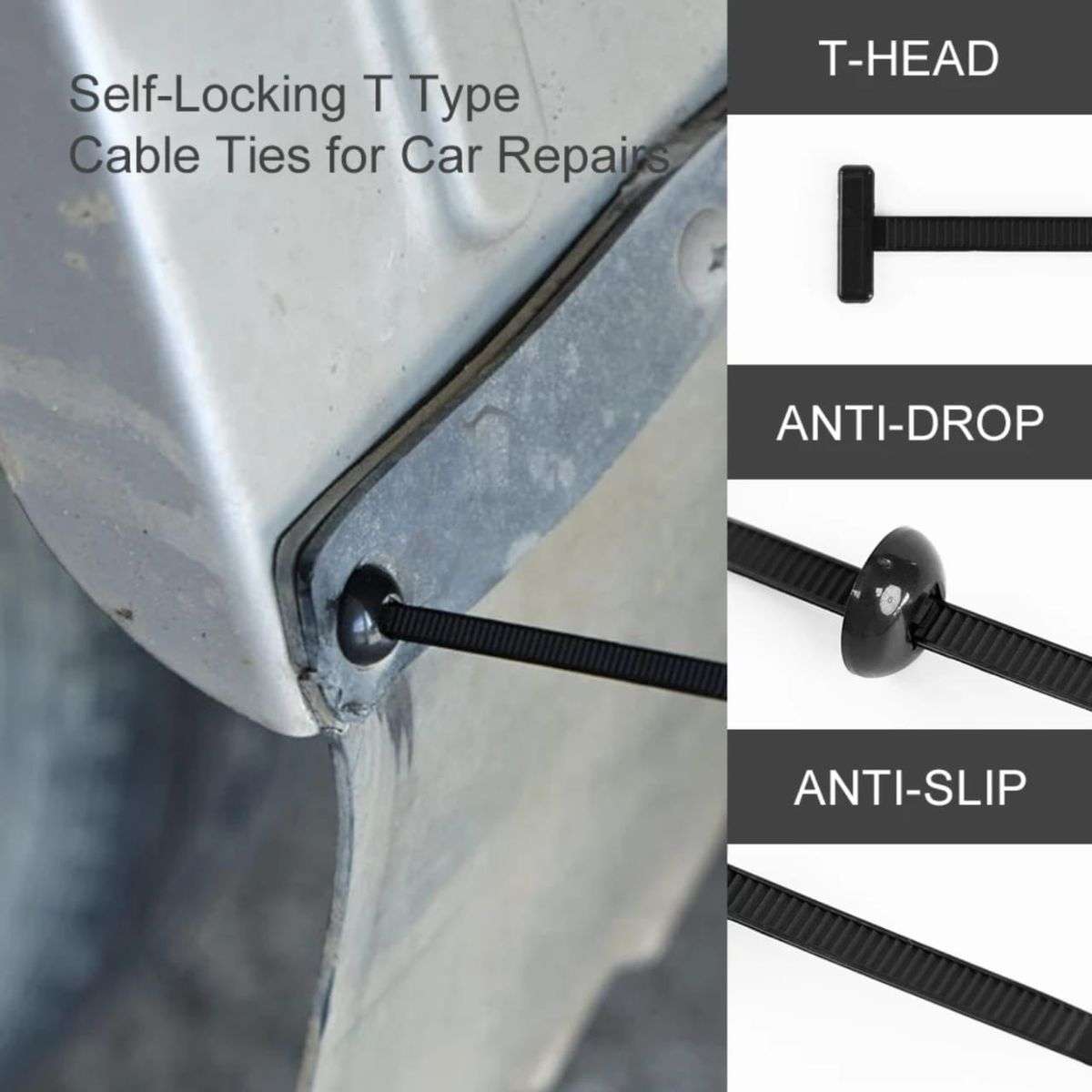 Self- Locking Nylon Cable 50PCs