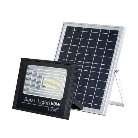 Solar Powered Lights Outdoor Bright Solar Light White Light IP65 Waterproof 60W