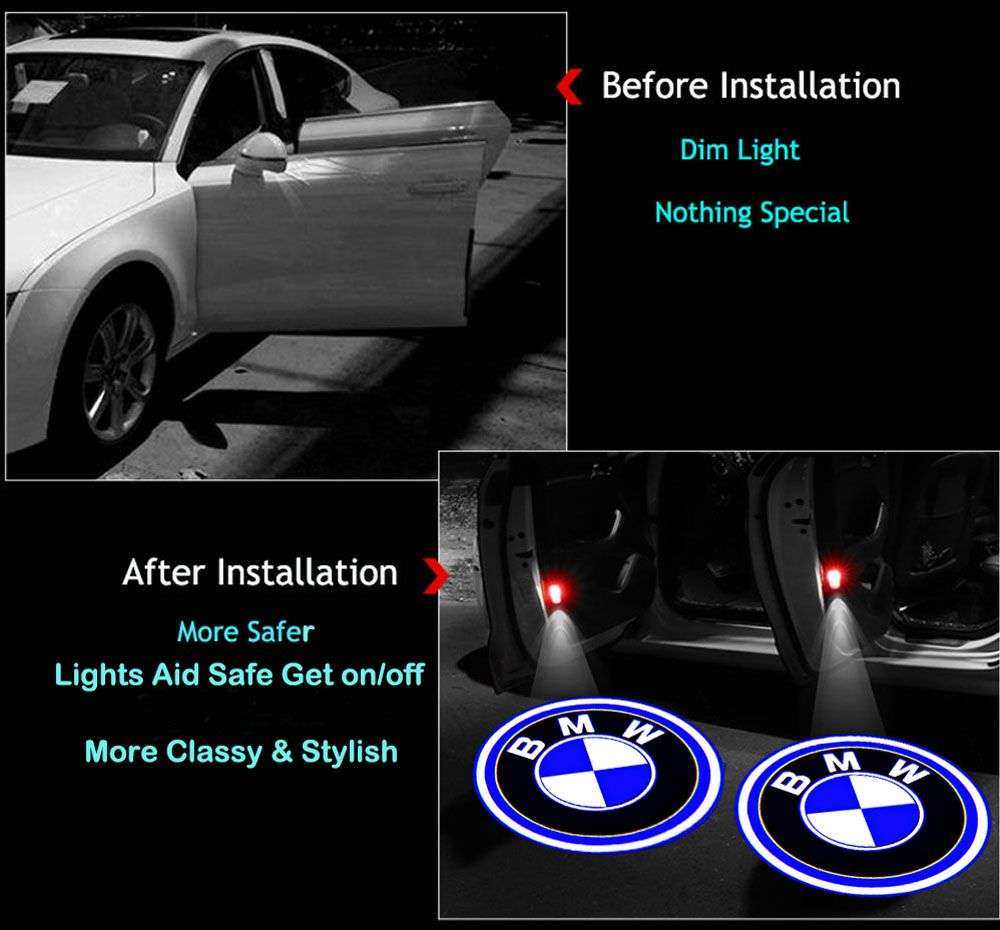 BMW Wireless Door Projector Logo Light
