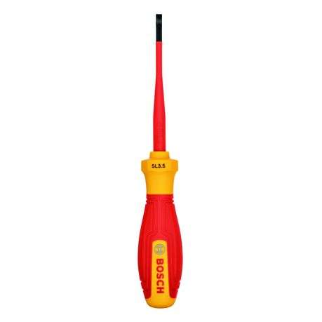 Bosch - VDE Screwdriver SL 3.5 x 75mm - Bosch - VDE Screwdriver SL 3.5 x 75mm