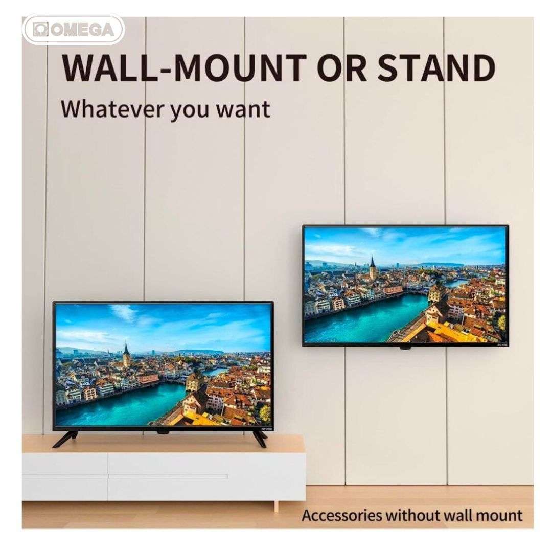 Omega 40` Full HD TV with Wide Color Changer HDMI/VGA/USB/AV Mode