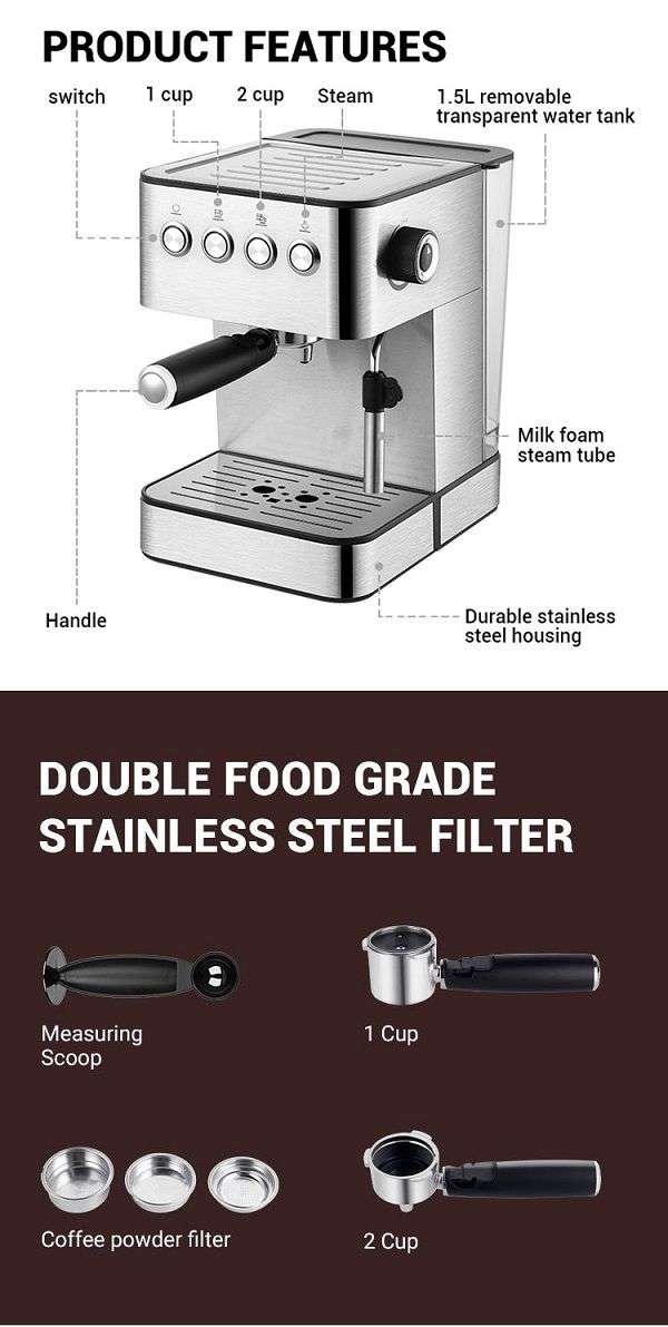 Professional Cappuccino Espresso Fully Automatic Coffee Making Machine