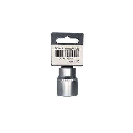 MTS - Socket 1/2" Bi Hex CRV - 25mm - MTS - Socket 1/2" Bi Hex CRV - 25mm