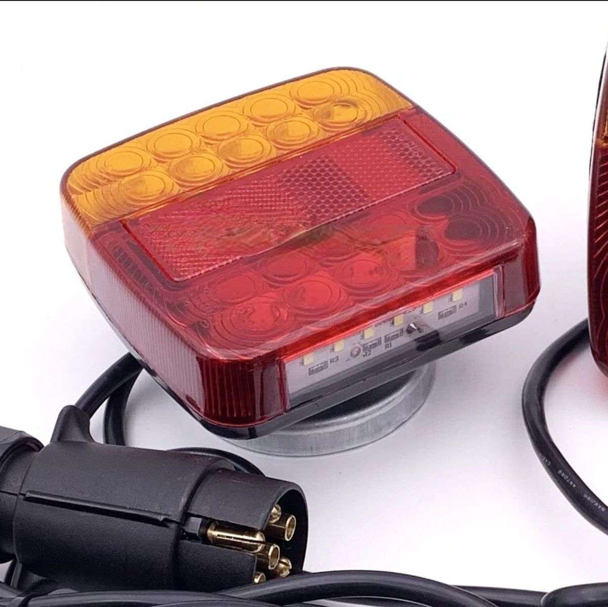 12V Magnetic Trailer Light Kit Safety Light Indicator For Trailers