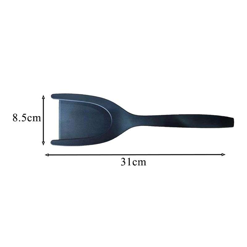 Fried Egg Double Spatula Pancake Bread Clamp Barbecue Shovel Tongs