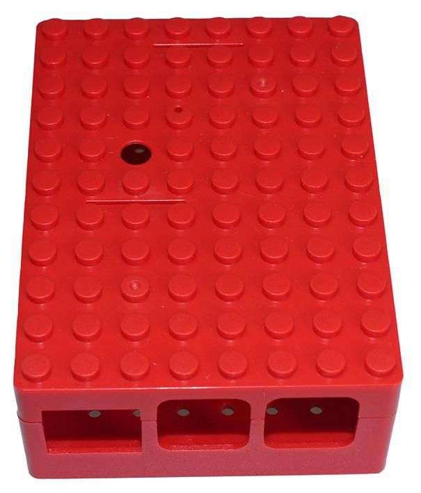 Multicomp Pro (CBPIBLOX-RED.) Dev Board Enclosure, ABS, Red