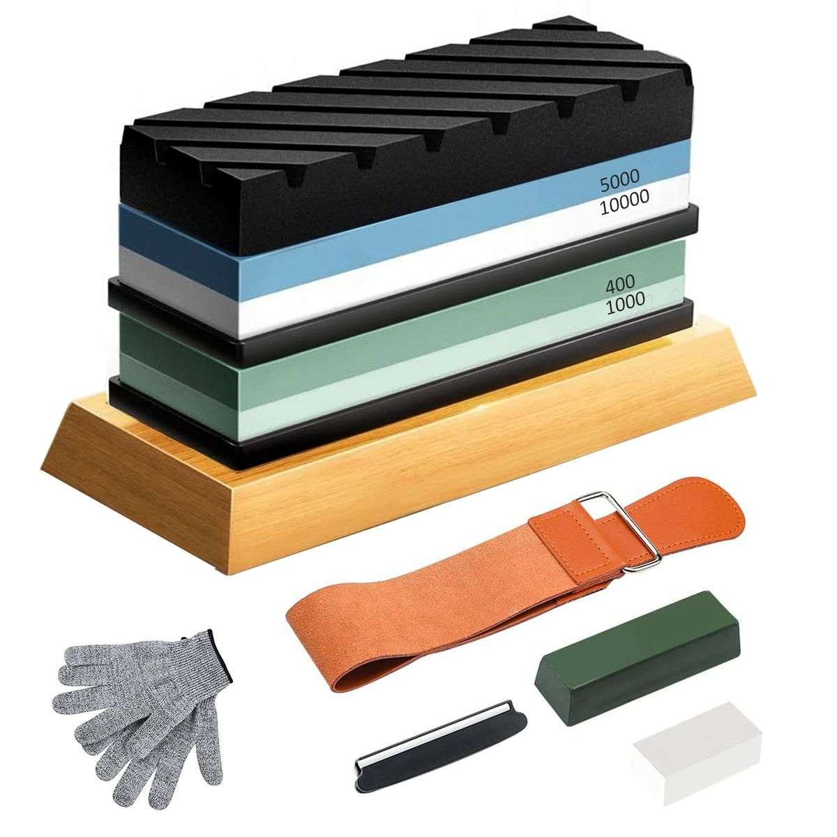 Knife Sharpening Stone Kit