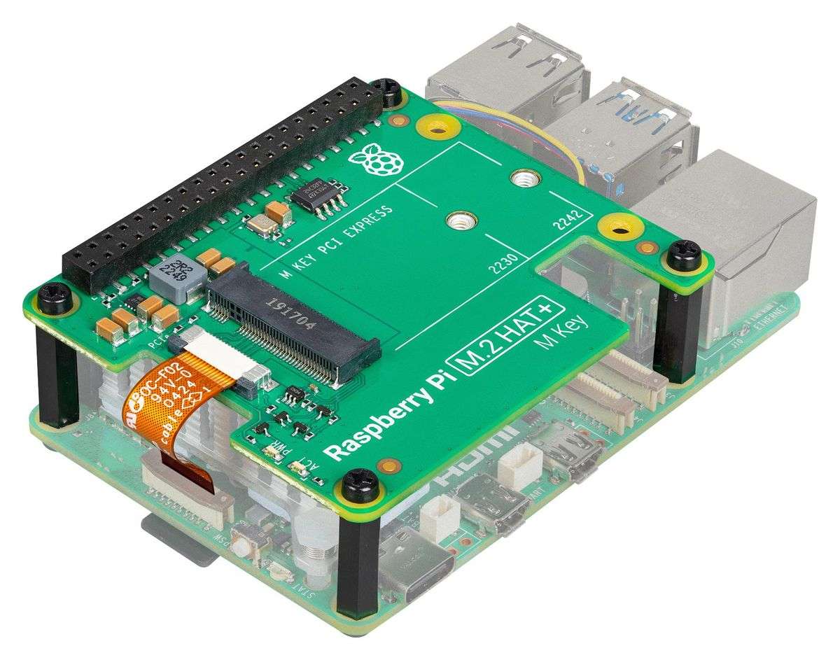 Raspberry-Pi SC1166 Raspberry Pi M.2 HAT