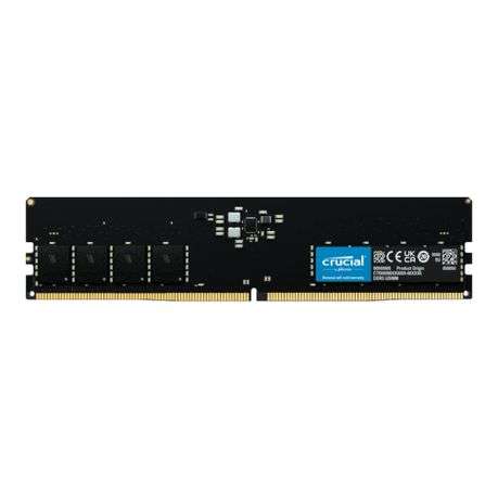 Crucial - 32GB DDR5 5600MHz UDIMM Memory Module - Crucial - 32GB DDR5 5600MHz UDIMM Memory Module