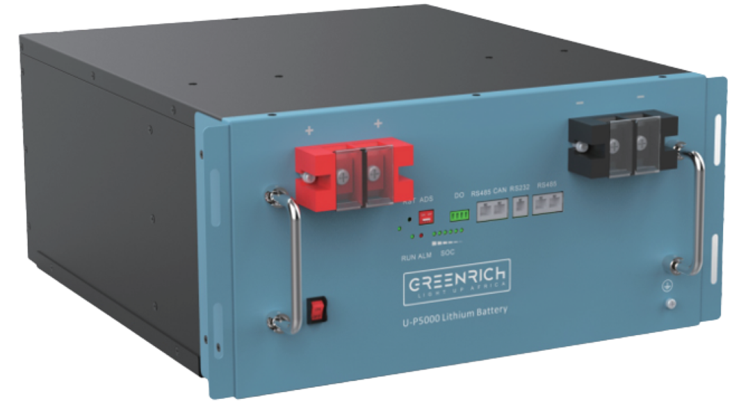 Greenrich Solar Lithium Battery UP-5000 5.2kw (7.5kw output)