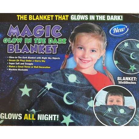Magic Glow In The Dark Blanket