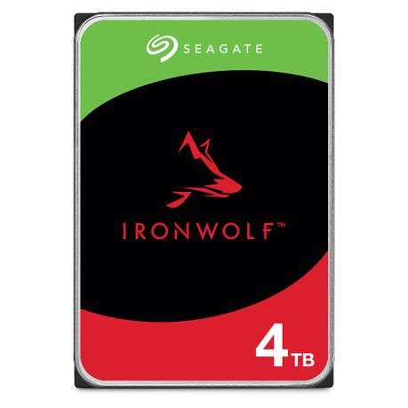 Seagate - IronWolf NAS 4TB SATA Hard Drive - Seagate - IronWolf NAS 4TB SATA Hard Drive
