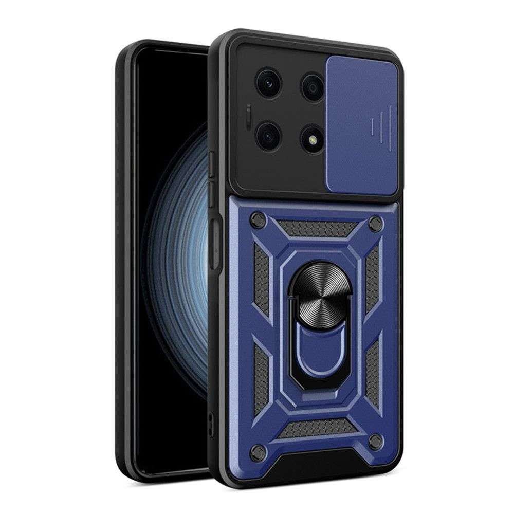 Honor X6A Shockproof Case with Sliding Camera Protection