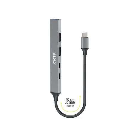 Port - USB Type-C Hub 4 x USB + 1 x Charging Port - Port - USB Type-C Hub 4 x USB + 1 x Charging ...