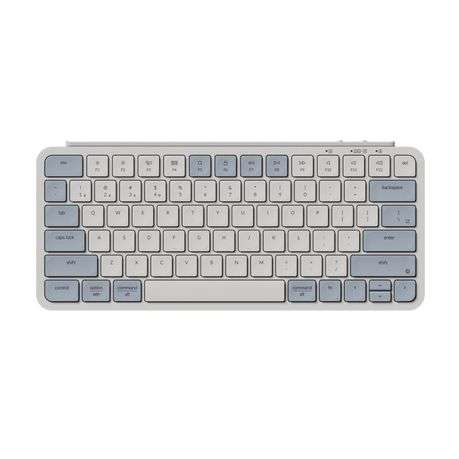 Keychron - B11 Pro Ultra-Slim 75% Wireless Keyboard - Retro blue - Keychron - B11 Pro Ultra-Slim ...