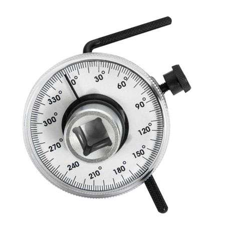1/2 Inch Drive Torque Angle Gauge with 360 Degree Scale