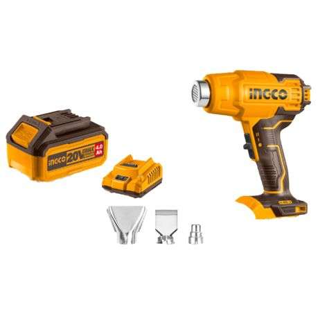 Ingco - Lithium-Ion Cordless 2 Piece Combo Kit (20V) - Ingco - Lithium-Ion Cordless 2 Piece Combo...
