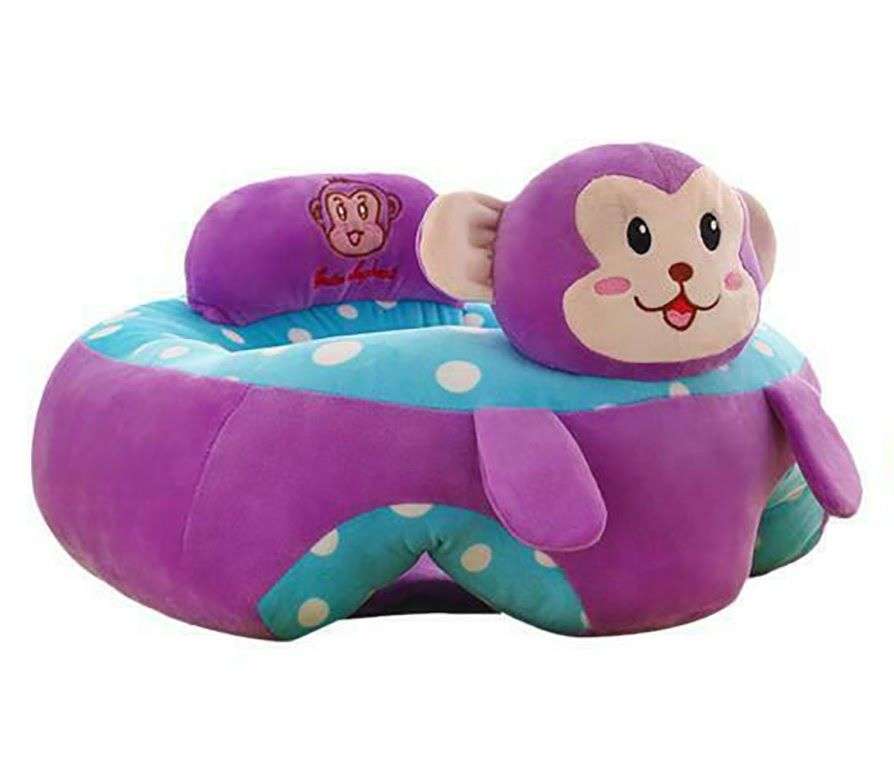 Baby Kids Support Seat Cute Cartoon Sit Up Soft Chair