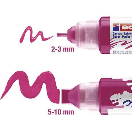 Edding - 5400 Acrylic 3D Double Liner 5's - Edding - 5400 Acrylic 3D Double Liner 5's
