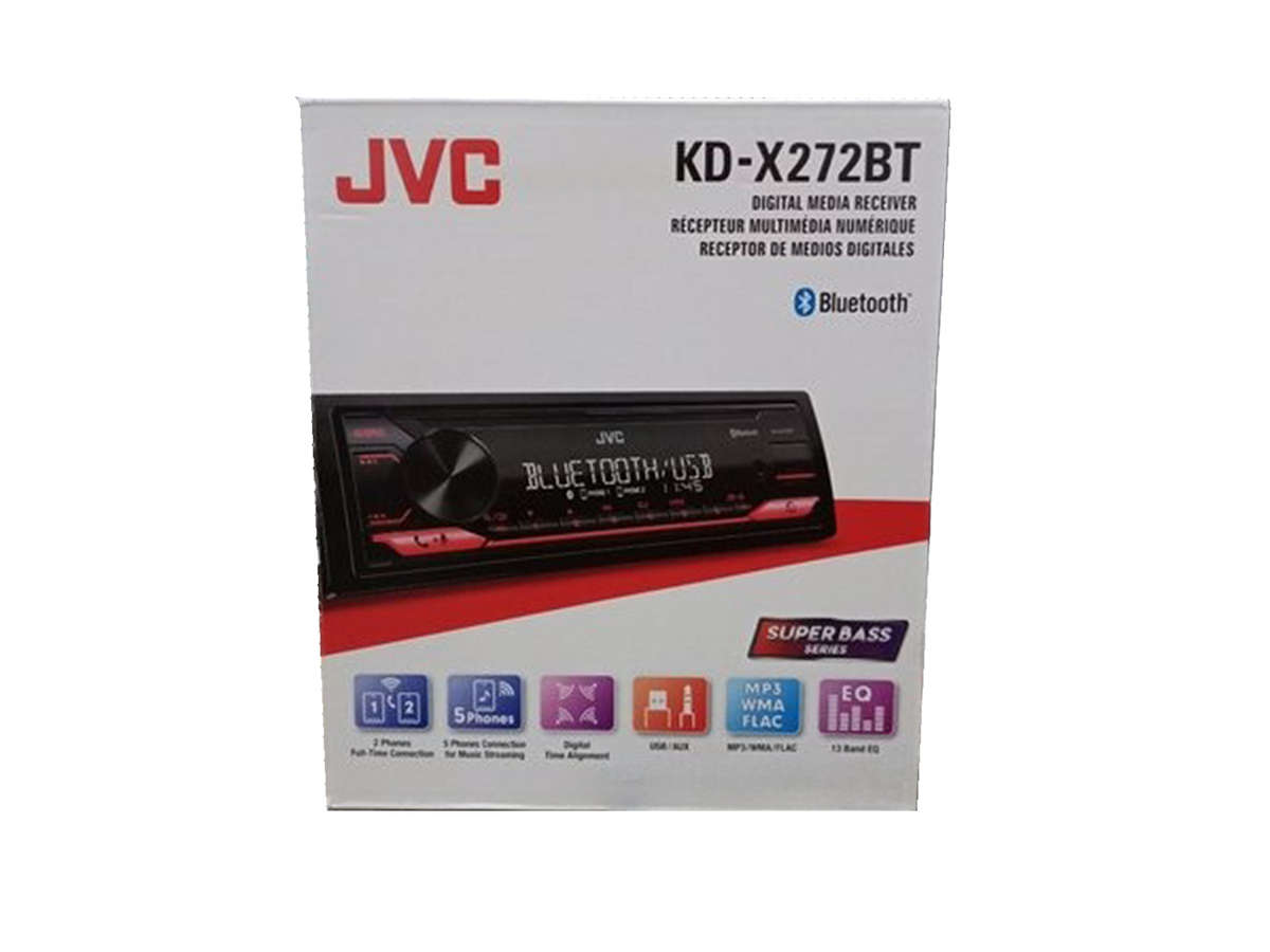 JVC KD-X272BT Bluetooth Multimedia Radio