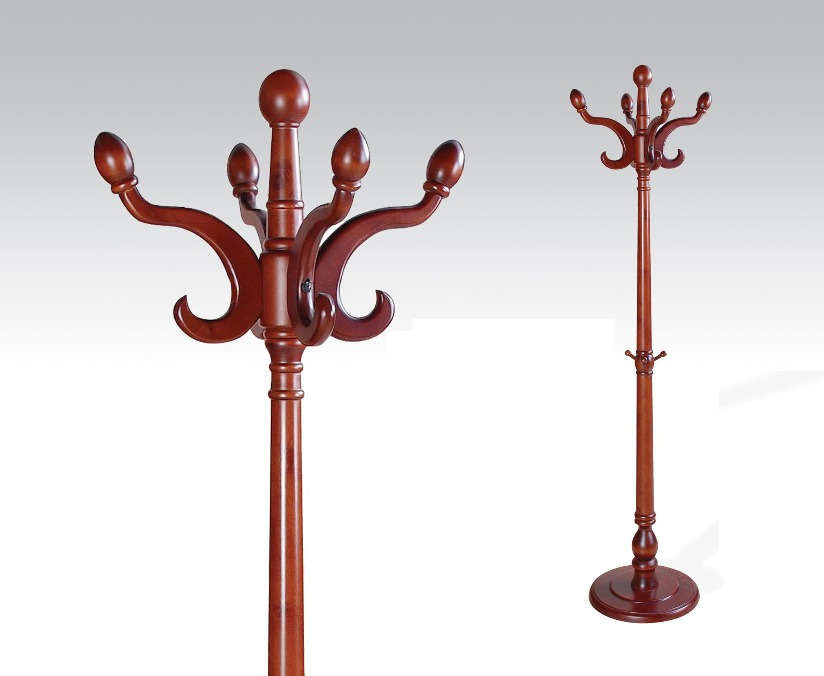 Coat Hangers - Wooden - Mahogany Colour