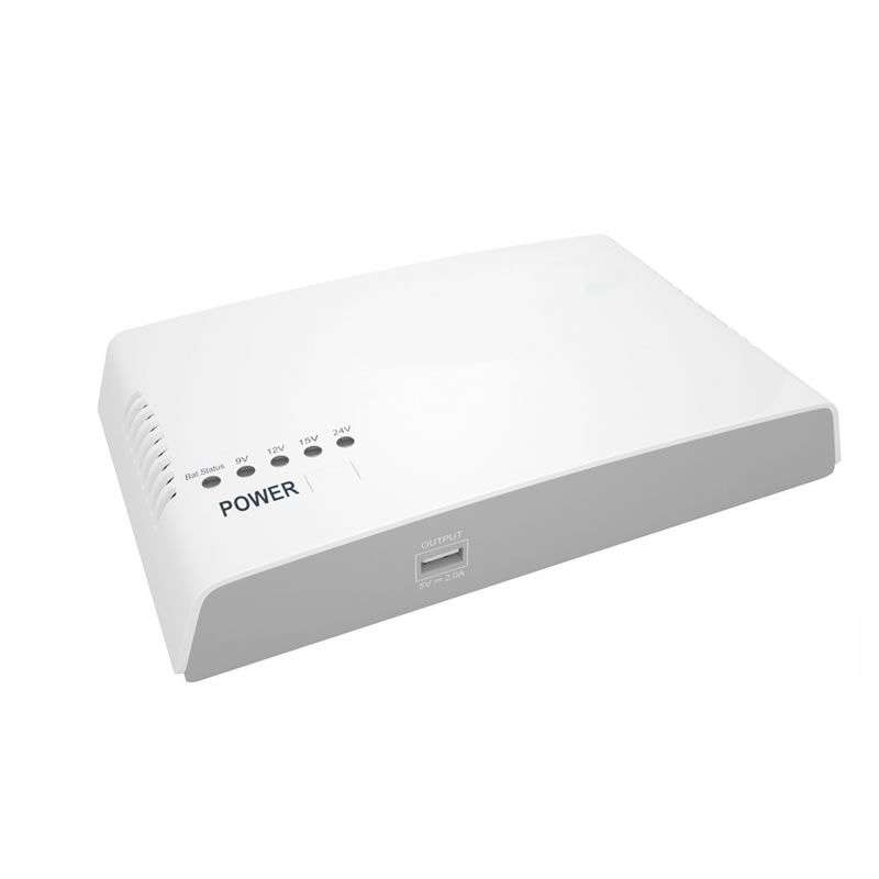 12000mAh Rechargeable Portable Mini Fiber / WIFI Router Backup UPS