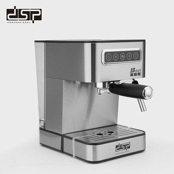 15 Bar Up to 4 Cups Manual Espresso Coffee Machine -Digital