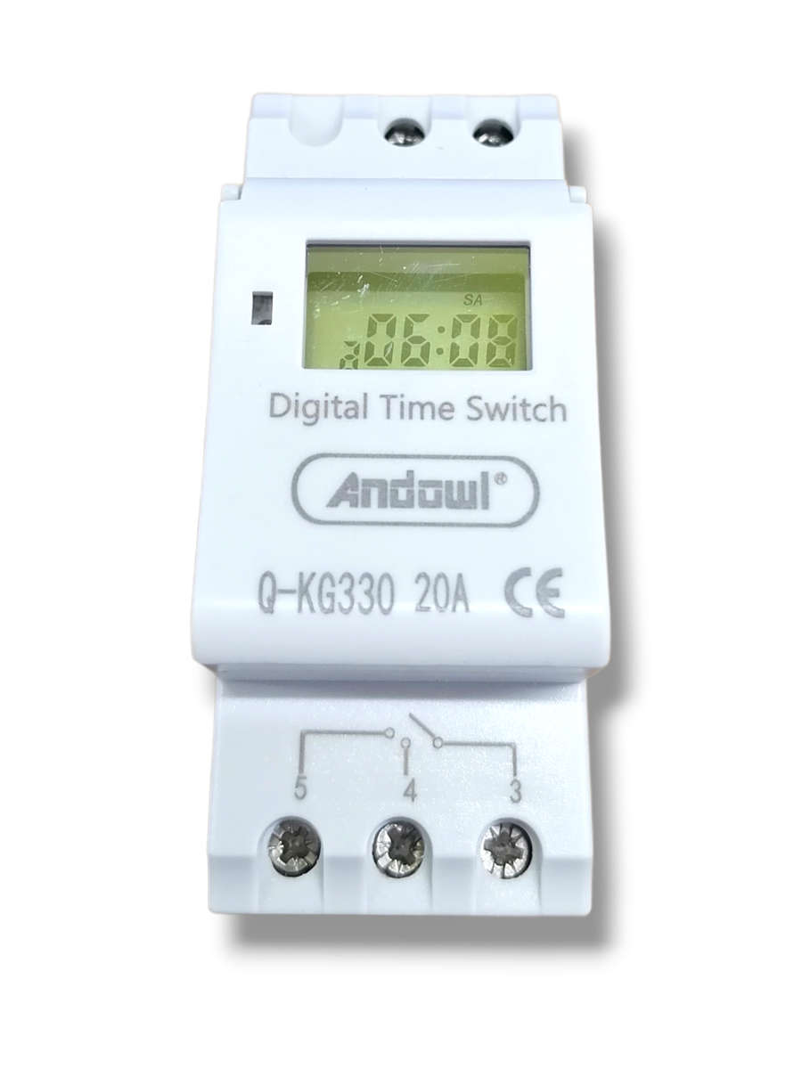 Digital Time Switch 20A - Andowl