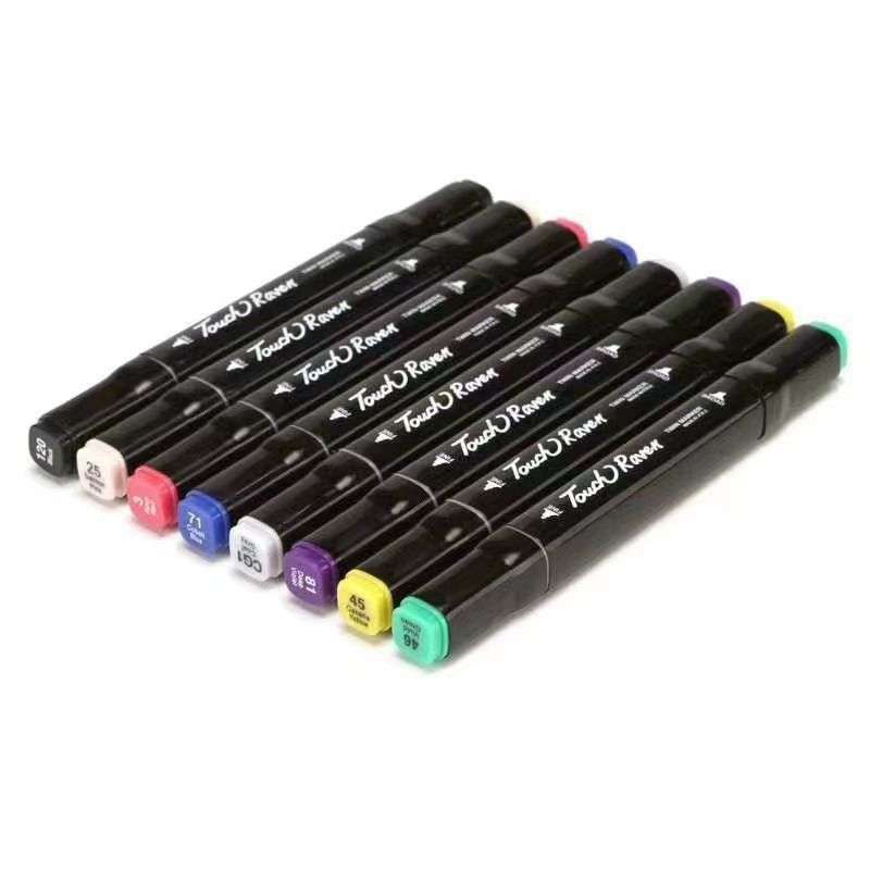 Set Of 168 Double Head Alcohol Oil Art Drawing Marker Pen