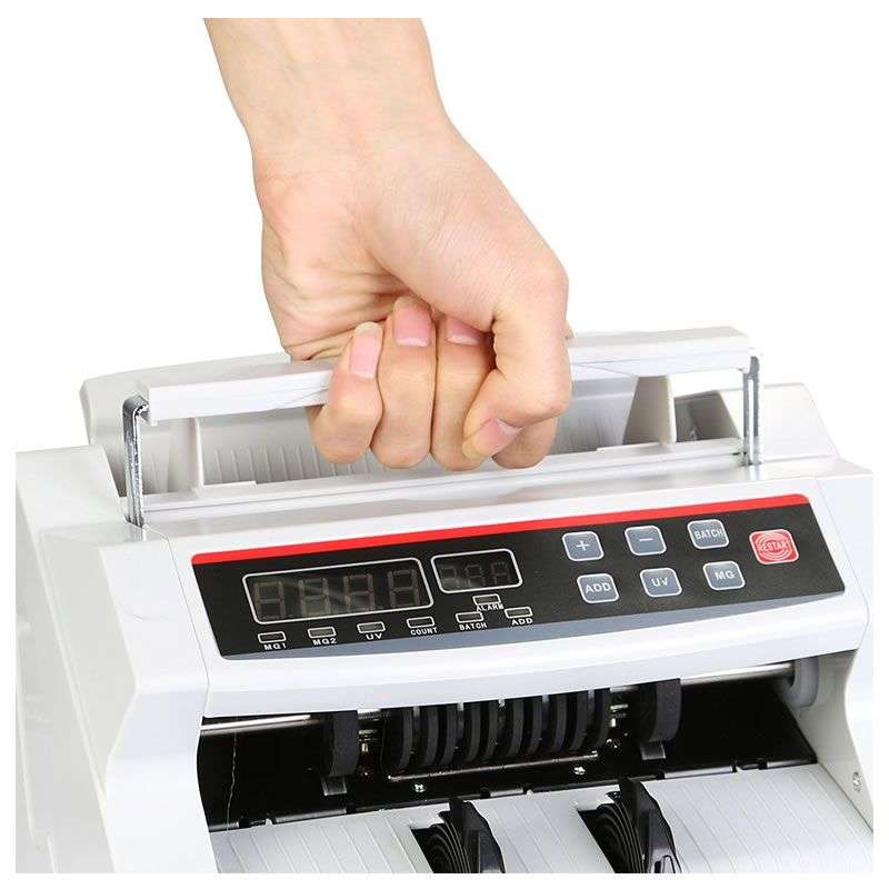 70W Professional Bill Money Counter With Counterfeit Detection