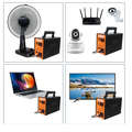 12V Portable Solar Charging System with 60W Solar Panel MUST HAVE FOR LOAD SHEDDING