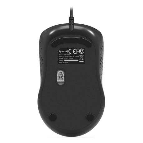 Redragon - BM-4049 1200DPI 3-Button Optical Mouse - Black - Redragon - BM-4049 1200DPI 3-Button O...