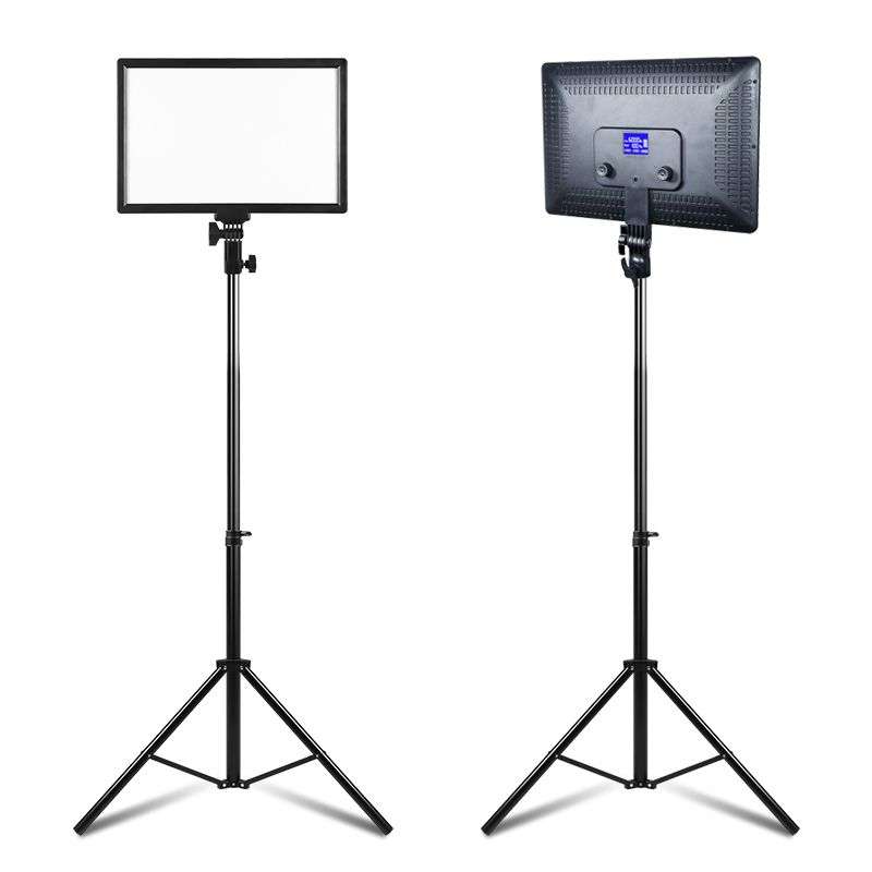 Video and Photography Continuous LED Light With Stand & Remote - A112 - 12 inch