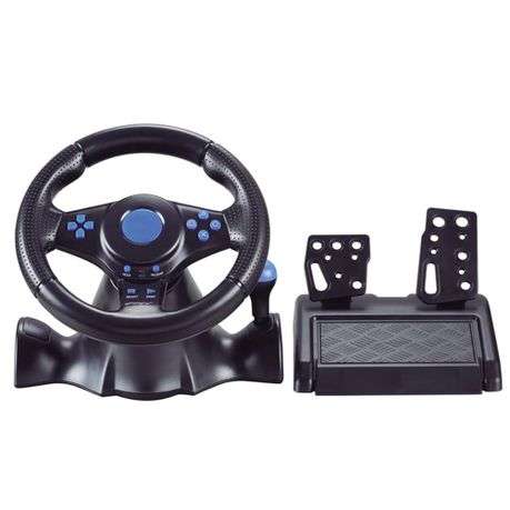 Gaming Steering Wheel With Pedals And Shifter Set 7 In 1 Racing Game Wheel