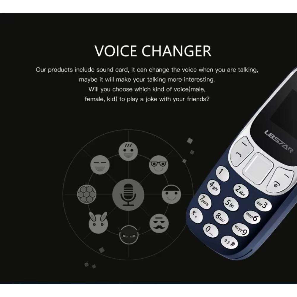 BM10 Mini Bluetooth Mobile Phones Dual SIM MP3 Music