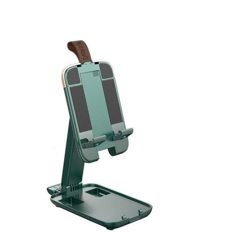 Foldable Desktop Stand For Mobile Phones / Tablets - Green