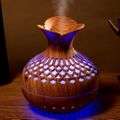 Flower Ultrasonic Aromatherapy Humidifier Mist Sprayer Aroma Diffuser