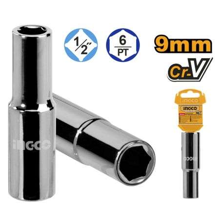 Ingco - Socket Hex (1/2DR 6PT) 23mm - Ingco - Socket Hex (1/2DR 6PT) 23mm